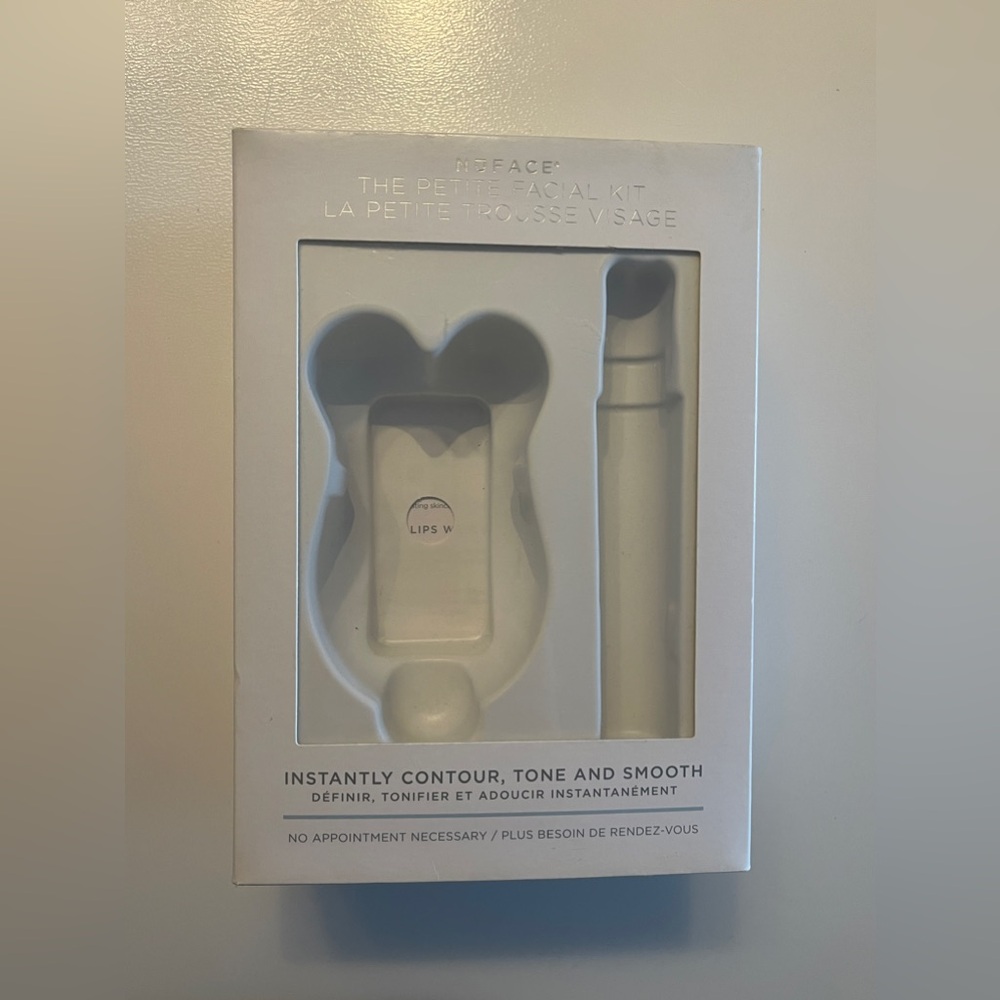 Nuface empty box the petite facial kit